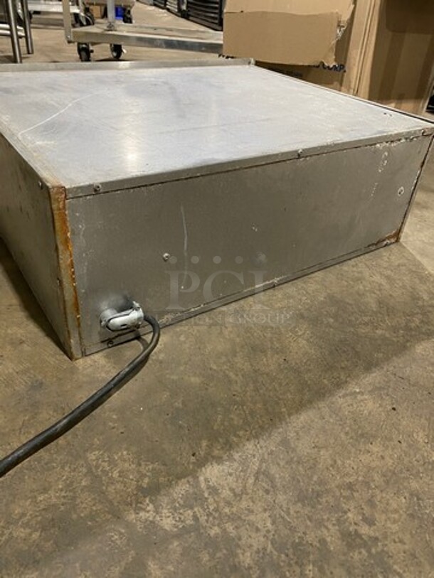 Hatco Commercial Countertop Electric Powered Single Drawer Warmer! Solid Stainless Steel! - Image 3 of 8