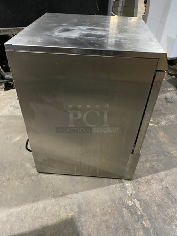 Hobart New Body Style Under The Counter Dishwasher! With Pegged Dish Crate! All Stainless Steel! Model: LXEC SN: 231170305 120V 60HZ 1 Phase - Image 2 of 9