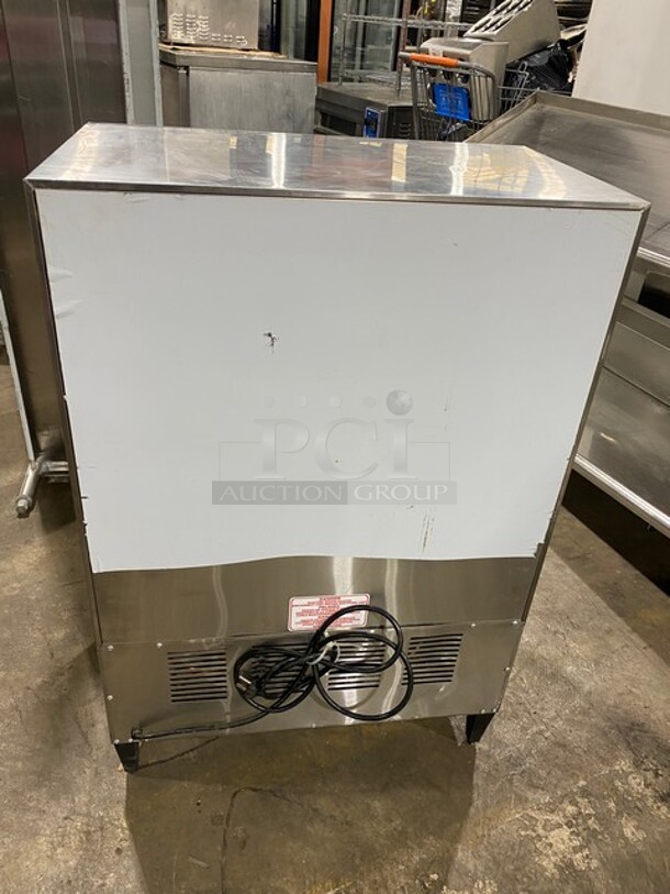NICE! Silver King Commercial Countertop 2 Spout Refrigerated Milk Dispenser! Stainless Steel Body! Model: SKMAJ2 SN: NBCC06404A 115V - Image 3 of 10