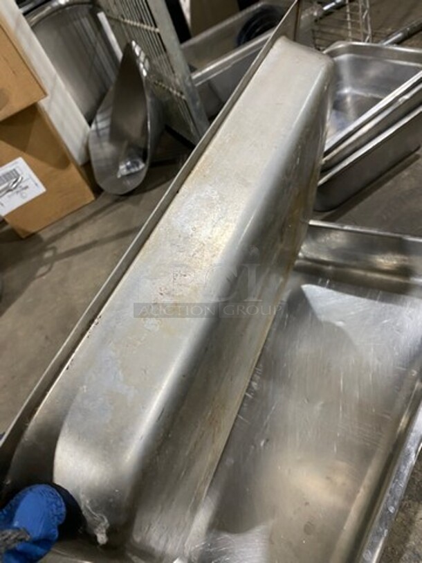 ALL ONE MONEY! Commercial Steam Table/ Prep Table Food Pans! All Stainless Steel! - Image 2 of 3