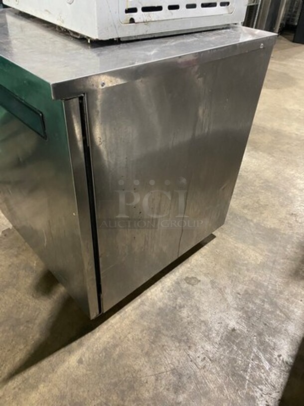 Delfield Commercial Single Door Lowboy/Worktop Cooler! All Stainless Steel! WORKING WHEN REMOVED! Model: 406PDSTAR2 SN: 1605152001768 115V 60HZ 1 Phase - Image 2 of 7