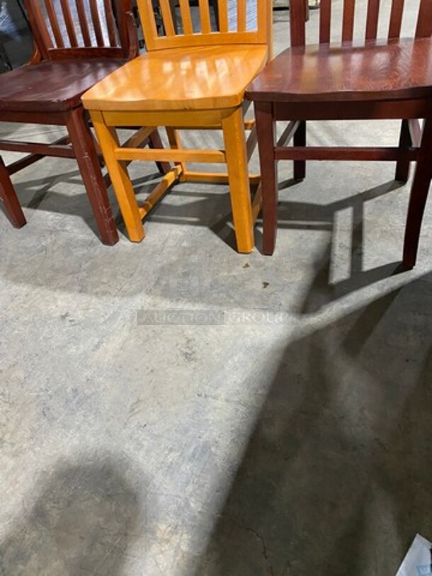 Brand New! Assorted Full Solid Wood Dining Chair! 3 X Your Bid! - Image 6 of 7