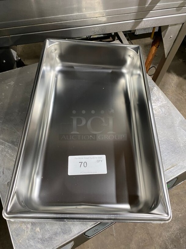 Vollrath Full Size Stainless Steel Steam Pan! Model: 30042! - Image 1 of 4