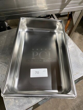 Vollrath Full Size Stainless Steel Steam Pan! Model: 30042!