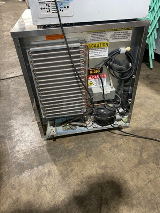 Delfield Commercial Single Door Lowboy/Worktop Cooler! All Stainless Steel! WORKING WHEN REMOVED! Model: 406PDSTAR2 SN: 1605152001768 115V 60HZ 1 Phase - Image 3 of 7