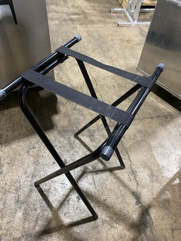 NEW! IN THE BOX! Table Craft Black Floor Style Serving Tray Stand! - Image 4 of 5