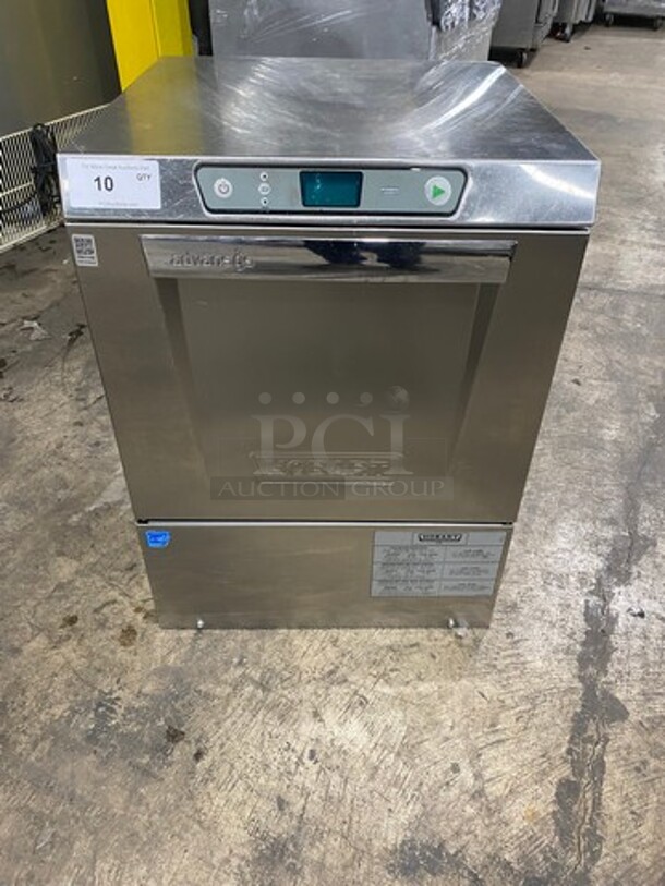 Hobart Commercial Under The Counter New Body Style Heavy Duty Dishwasher! All Stainless Steel! Model: LXER SN: 231180441 120/208V 60HZ 1 Phase