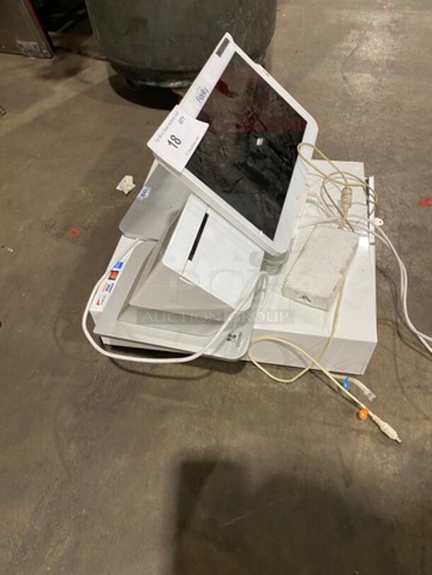 ALL ONE MONEY! Fidelity POS System! With Clover Card Reader! With Cash Box! - Image 2 of 6