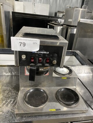 Bloomfield Counter Top Coffee Brewer Machine! Model 8571 Serial PCB0315A0336! 120V 1 Phase!