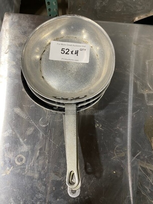 Assorted Stainless Steel Frying Pans! 4x Your Bid! - Image 1 of 6