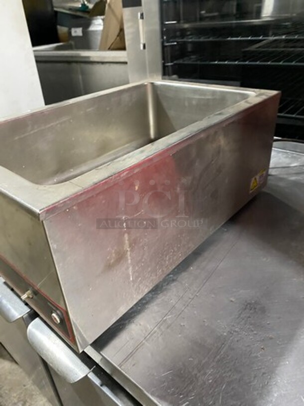 Winco Commercial Countertop Single Well Food Warmer! All Stainless Steel! Model: FWS500 120V - Image 3 of 7