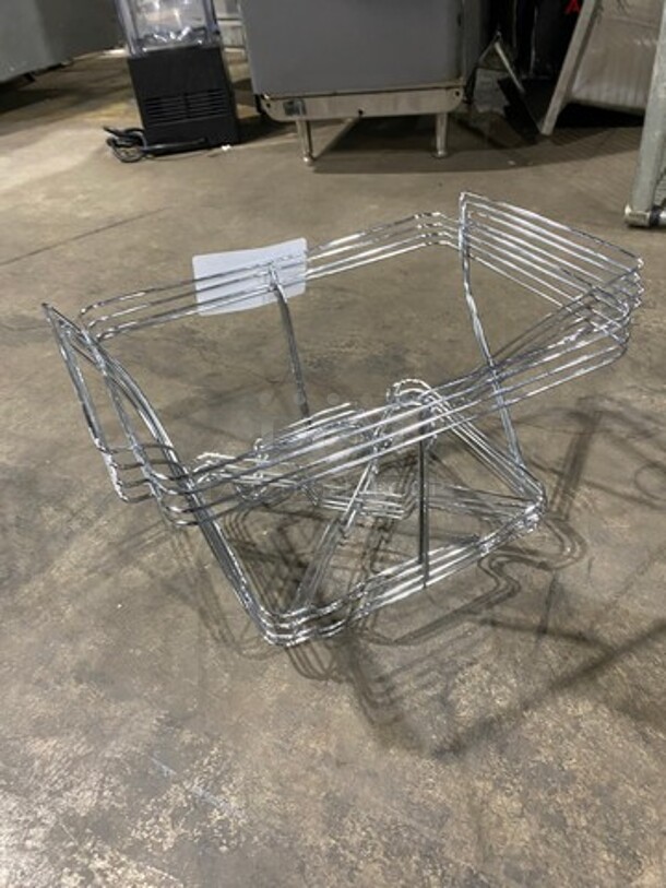 ALL ONE MONEY! MISCELLANEOUS! Includes Metal Countertop Condiment Caddy, Wire Chafer Stand, Fancy Heat Chafer Dish Fuel! - Image 2 of 4