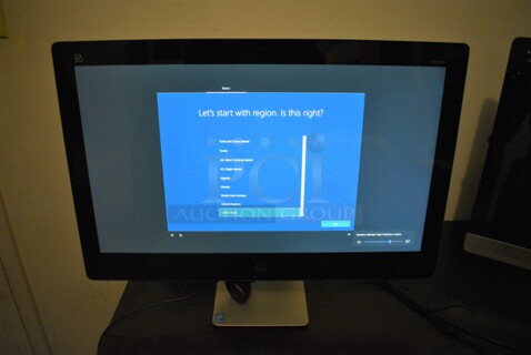 HP Hewlett Packard Pavilion 23 AiO PC 23-Q114 23" All In One Computer. Unit Has Been Factory Reset. Tested and Working!