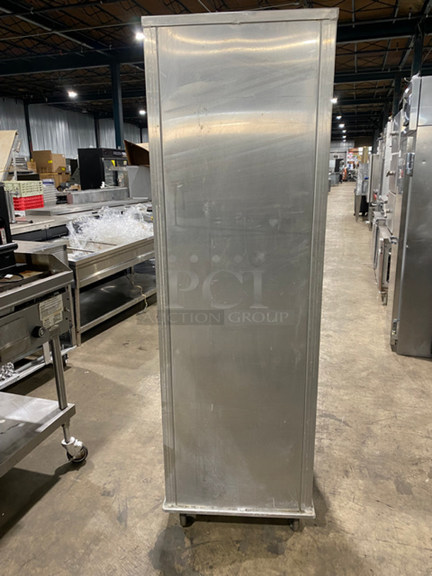 Lockwood Commercial Enclosed Pan Transport Rack! With 2 Half View Through Doors! All Stainless Steel! On Casters! Model: CA72RR18R - Image 2 of 6