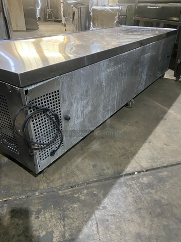COOL! True Commercial Refrigerated 4 Drawer Chef Base! All Stainless Steel! On Casters! Model: TRCB96 SN: 7671376 115V 60HZ 1 Phase - Image 3 of 8