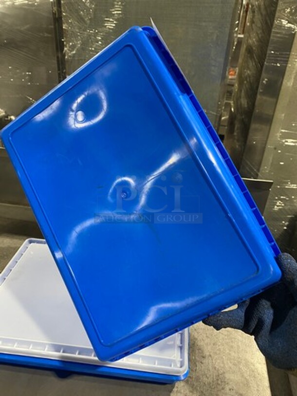 Poly Food Bin With Lid! 2x Your bid! - Image 6 of 6