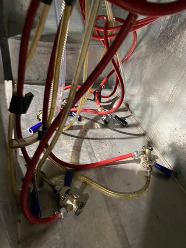 True Commercial Refrigerated Dual Tower Kegerator! With 2 Door Storage Space Underneath! Model: TDD3 SN: 7972713 115V 60HZ 1 Phase - Image 6 of 12