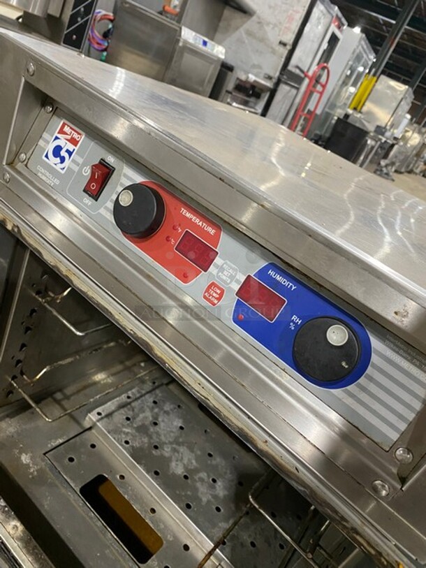 LATE MODEL! Metro C593L-SFS-U Stainless Steel Commercial Warming Cabinet on Commercial Casters! SN:C59E005633L 120V!
 - Image 6 of 8