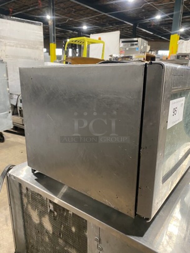 2010 Sharp Commercial Countertop Microwave Oven! With View Through Door! All Stainless Steel! Model: R21LVF SN: 30870 - Image 2 of 8