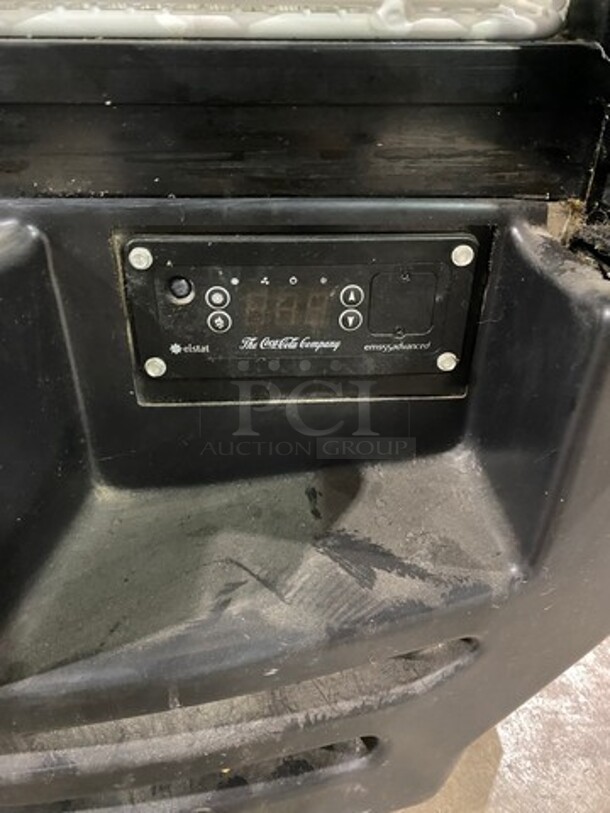 2012 Imbera Commercial Single Door Reach In Cooler Merchandiser! With View Through Door! Poly Drink Racks! WORKING WHEN REMOVED! Model: G319 SN: 534121112788 115V 60HZ 1 Phase - Image 8 of 10