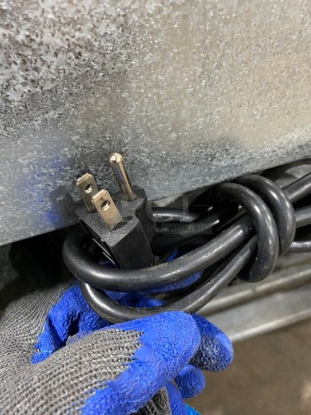 Cool Tech Commercial 2 Door Lowboy/Worktop Cooler! All Stainless Steel! On Casters! Model: CUSTOM48LB SN: 114962 115V - Image 5 of 11