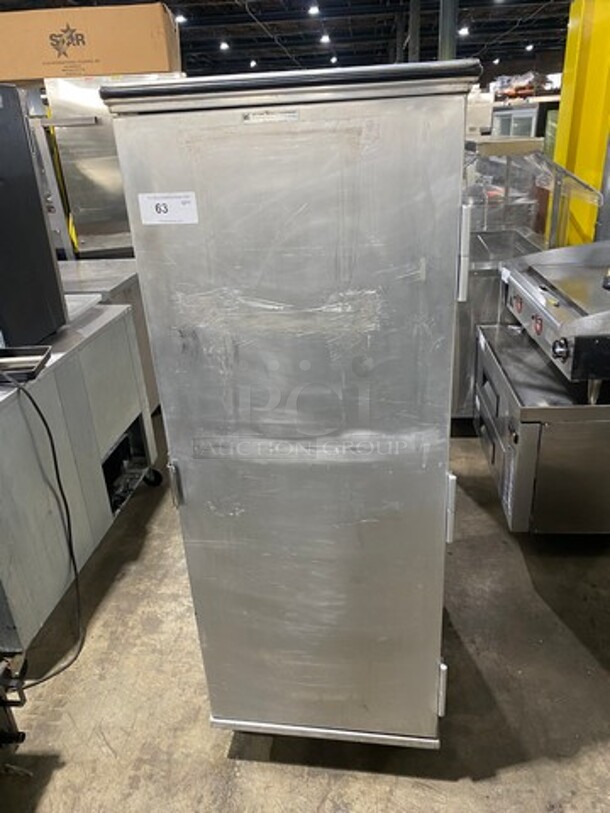 Victory Commercial Single Door Food Warmer/Proofer Cabinet! Stainless Steel! On Casters! - Image 1 of 8