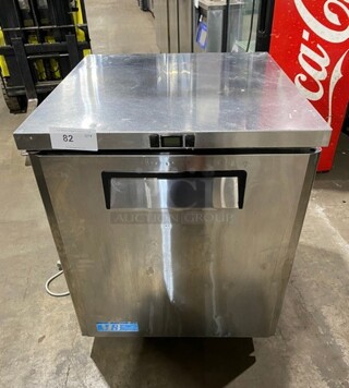 Turbo Air Stainless Steel One Door Refrigerated Lowboy Worktop Cooler! Model MUR28 115V 