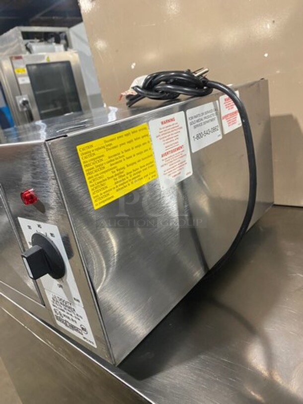 Gold Medal Commercial Countertop Single Drawer Bun Warmer! All Stainless Steel! Model: 8018 SN: LBW98L02164 120V - Image 3 of 8