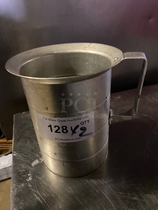 Metal 3L Pitcher And Metal Pourer! 2x Your Bid! - Image 4 of 5