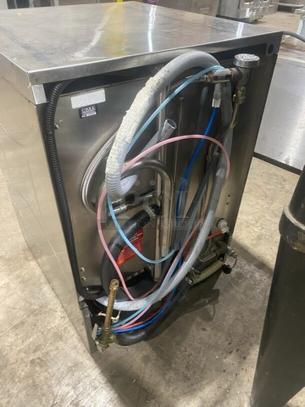 Nice! Late Model! CMA All Stainless Steel Under The Counter Dishwasher! Model 180UC! 1 Phase!  - Image 4 of 8