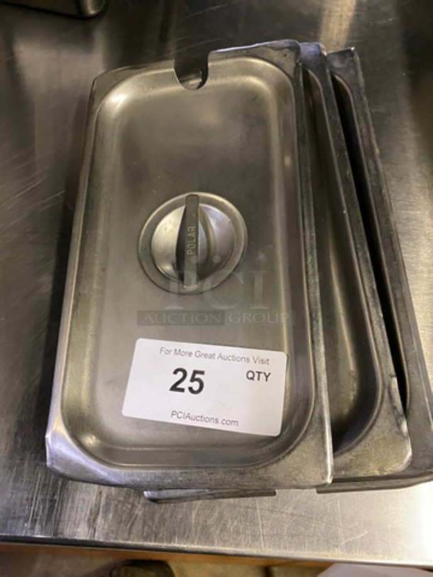 Polar Food Pan Slotted Lids! All Stainless Steel! - Image 1 of 4