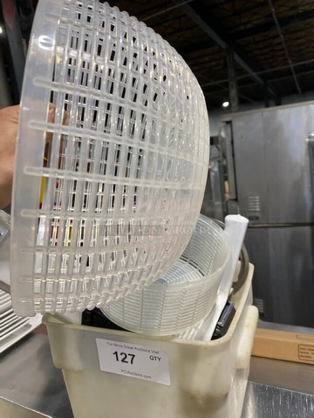 ALL ONE MONEY! MISCELLANEOUS! Includes Black Poly Bowls, Poly Baskets, And Much More! - Image 4 of 11