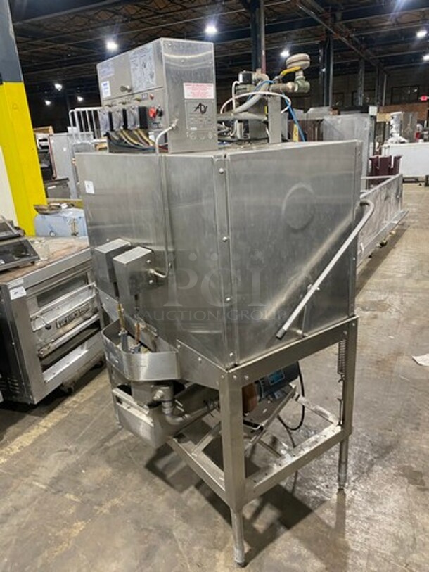 American Dish Service Commercial Heavy Duty Conveyor Pass Through Dishwasher! All Stainless Steel! On Legs! Model: 5AGS SN: 49130 120V - Image 2 of 10
