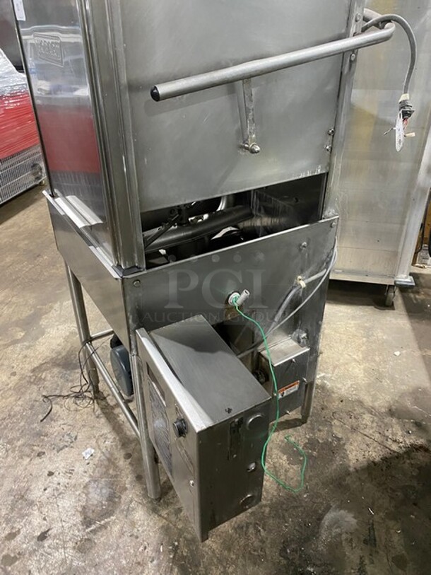 Hobart Commercial Heavy-Duty Pass-Through Dishwasher! All Stainless Steel! On Legs! Model: AM14 200/230V 60HZ 3 Phase - Image 4 of 9