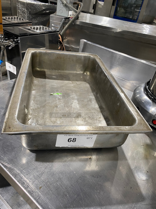 Steam Table/ Prep Table Pan! All Stainless Steel!