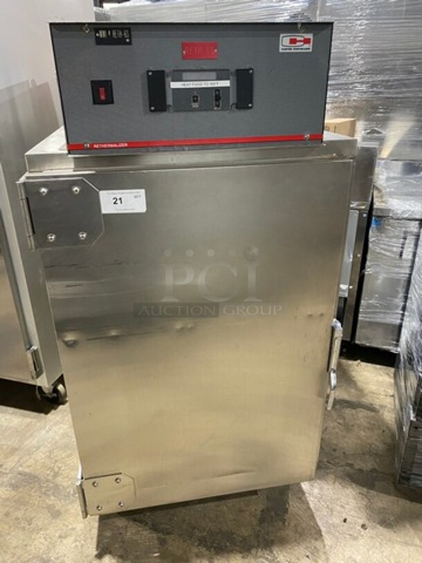 Carter Hoffmann Commercial Electric Powered Rethermalizer! All Stainless Steel! On Casters! Model: RTH18N4 SN: 318347 208V 60HZ 3 Phase - Image 1 of 8