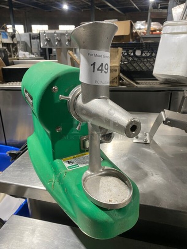 Nutrifaster Commercial Countertop Wheat Grass Juicer! Model: G160 SN: 160051602 120V - Image 1 of 7