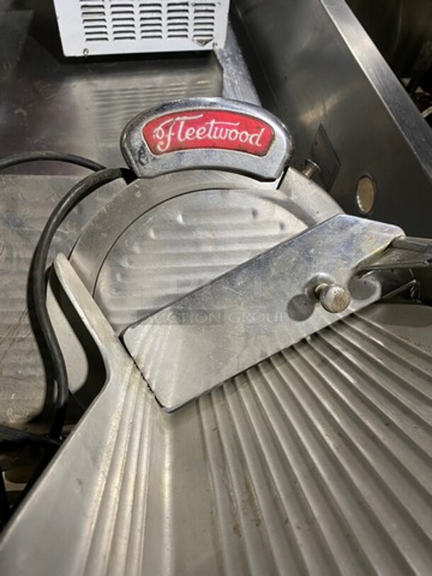 Fleetwood Commercial Countertop Deli/Meat Slicer! All Stainless Steel! - Image 5 of 7
