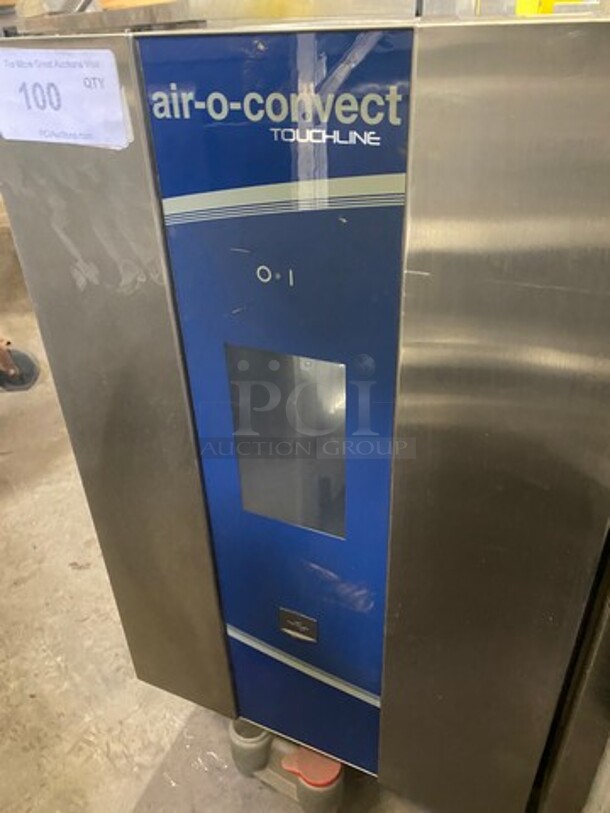 Electrolux Air-O-Convect Natural Gas Touch Line Combi Convection Oven! With View Through Door! Metal Oven Racks! All Stainless Steel! Model: AOS062GKP1 SN: 40510001 - Image 7 of 9