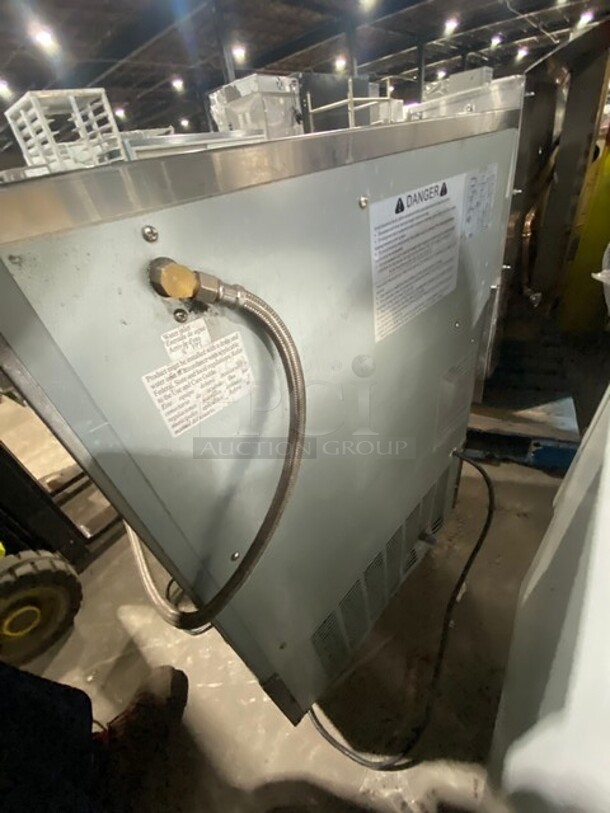 2003 Asbury Maxx Ice Stainless Steel Commercial Self Contained Undercounter Ice Machine! MODEL MIM250 SN: 02500320225 115V  - Image 4 of 7