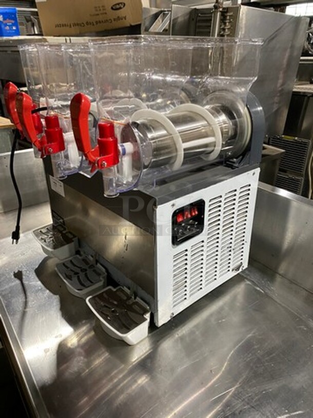 Vevor Commercial Countertop 3 Flavor Slushie/ Frozen Beverage Dispenser! 110V - Image 2 of 10