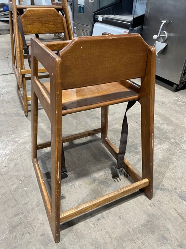 Commercial Wooden Highchairs! 3X Your Bid!  - Image 5 of 6