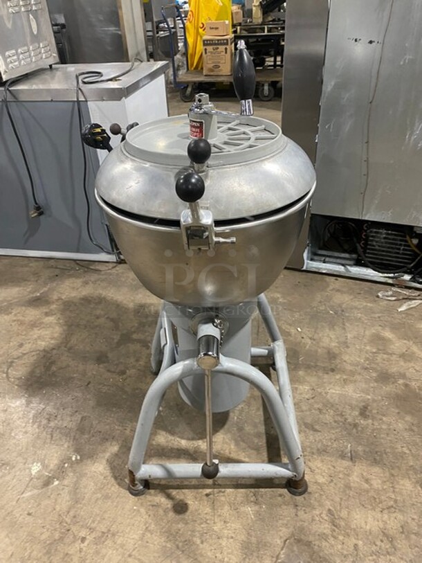 Hobart Commercial Heavy Duty VCM Vertical Cutter/Mixer/Mincer! All Stainless Steel! Model: VCM40 240V 60HZ 3 Phase
 - Image 2 of 9