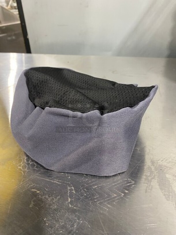 NEW! Chef Revival Grey Pillbox Hat! 8x Your Bid! - Image 3 of 4