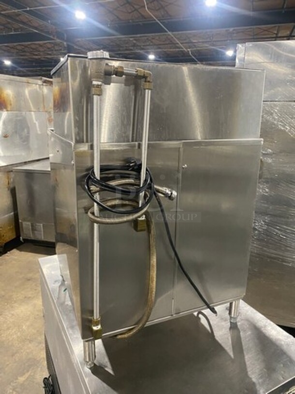 American Dish Service Commercial Rotary Bar Glass Washer! All Stainless Steel! On Legs! Model: ASQ SN: 6829 120V - Image 4 of 8