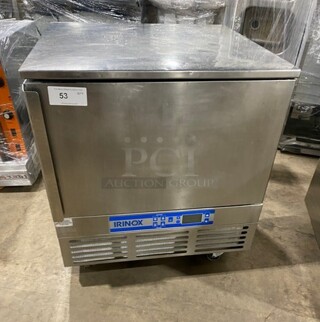 IRINOX Stainless Steel Easy Fresh Blast Chiller And Shock Freezer! MODEL EF20.1 SN:051700270 208V 2PH