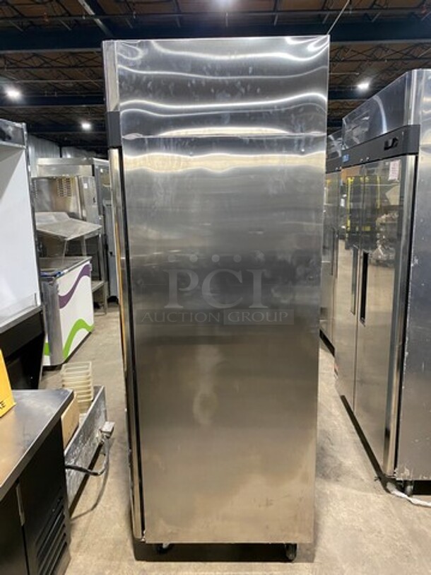 Turbo Air Commercial 2 Door Reach In Freezer! With Poly Coated Racks! All Stainless Steel! On Casters! Model: M3F472N SN: H2M3F4LCZ205 115V 60HZ 1 Phase - Image 3 of 9