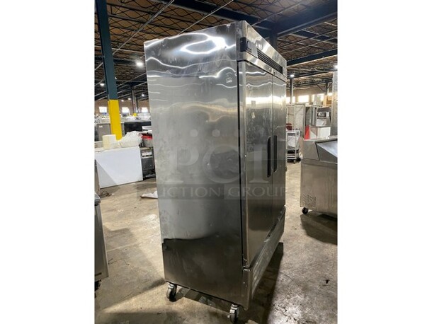 Blue Air Commercial! 2 Door Reach In Freezer! All Stainless Steel! On Casters! Model: BASF2 SN: LTF2N040001 115V 60HZ 1 Phase - Image 2 of 10