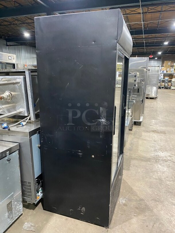 True Commercial 2 Sliding Door Reach In Refrigerator Merchandiser! With View Through Doors! With Poly Coated Racks! Model: GDM33 SN: 13089041 115V 60HZ 1 Phase - Image 2 of 8