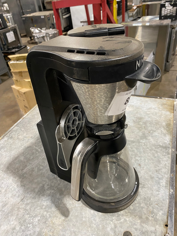 Ninja Countertop Coffee Brewing Machine! With Coffee Pot! Stainless Steel Body! - Image 2 of 7